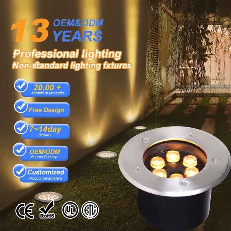 Outdoor Lighting Driveway - Waterproof IP67 LED Underground Light 12V