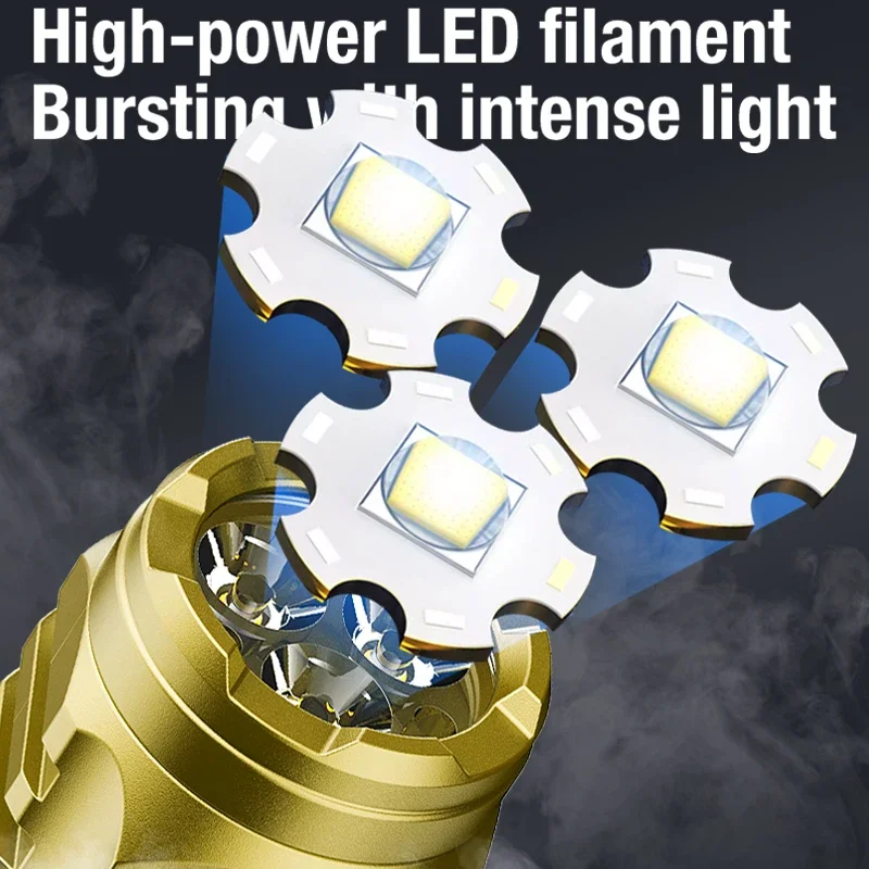 High Strong Power LED Flashlig - đánh giá và giá Outdoor Lighting Battery Powered