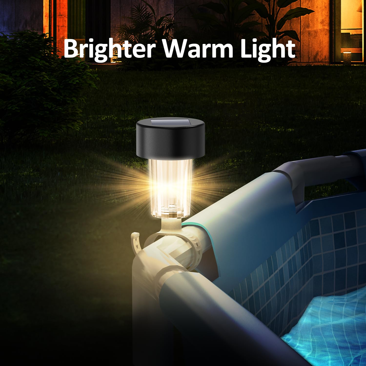 6 packages Solar Pool Light Fr - đánh giá và giá Outdoor Lighting On Fence