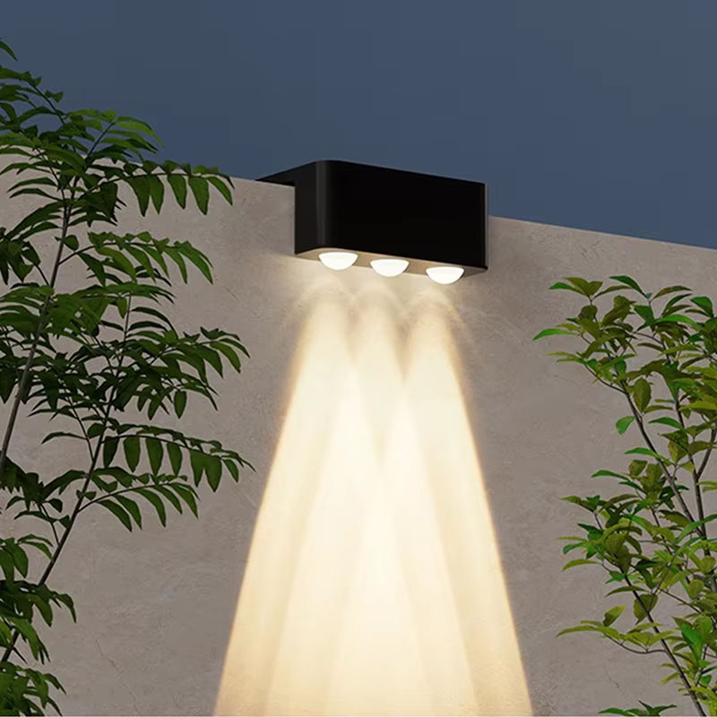 1/2/4PCS  Solar Wall Light Out - đánh giá và giá Outdoor Lighting On Fence