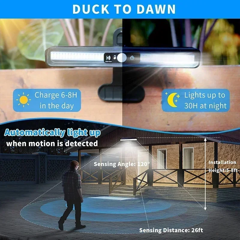 Clip On Solar Motion Lights Ou - đánh giá và giá Outdoor Lighting On Fence