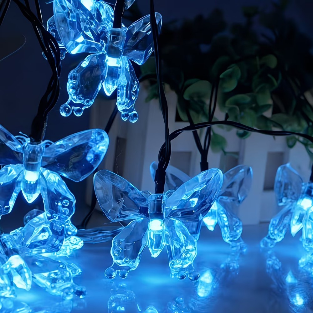 Crystal Butterfly Outdoor Fair - đánh giá và giá Solar Fairy String