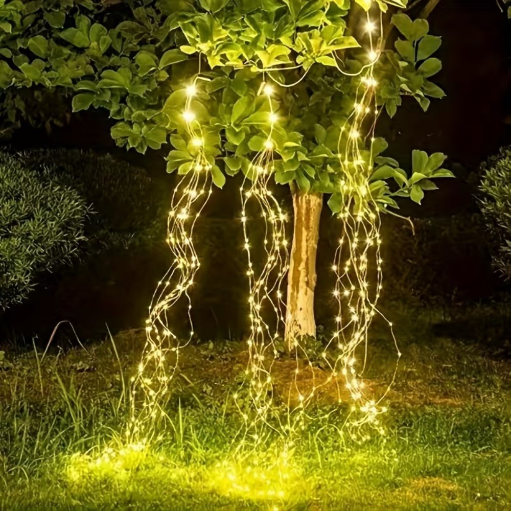3M600LED Solar Powered Willow  - đánh giá và giá Solar Fairy String