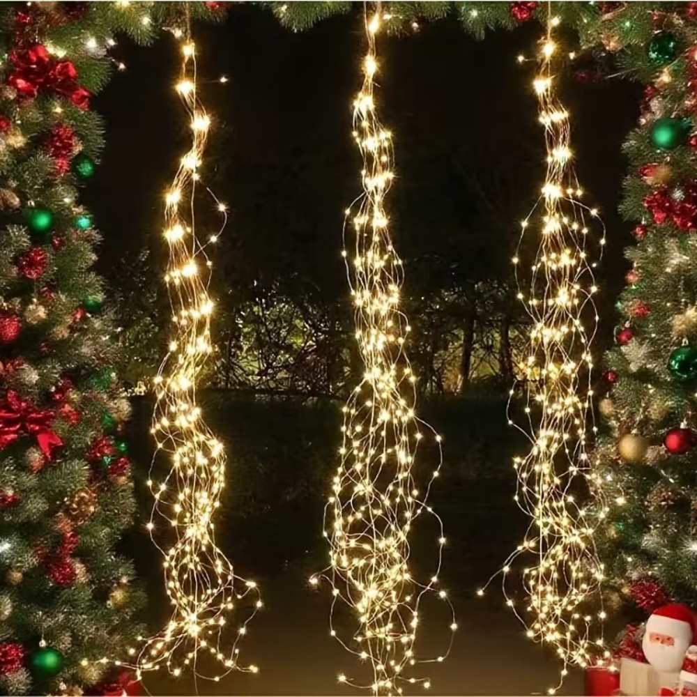 3M600LED Solar Powered Willow  - đánh giá và giá Solar Fairy String