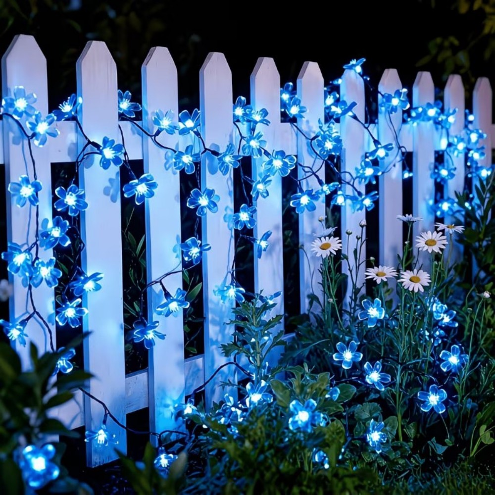 Solar Cherry Blossom Outdoor S - đánh giá và giá Solar Fairy String