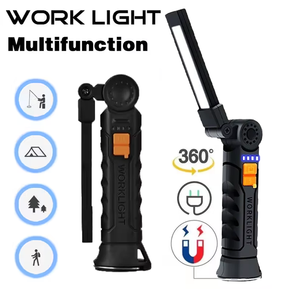 Portable COB LED Flashlight US - đánh giá và giá Outdoor Lighting Battery