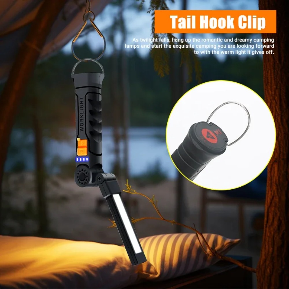 Portable COB LED Flashlight US - đánh giá và giá Outdoor Lighting Battery