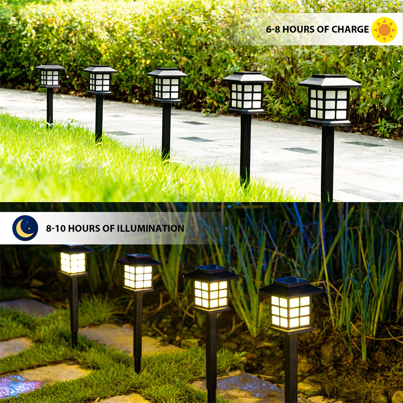 1-10PCS Solar Pathway Light Ou - đánh giá và giá Outdoor Lighting Driveway