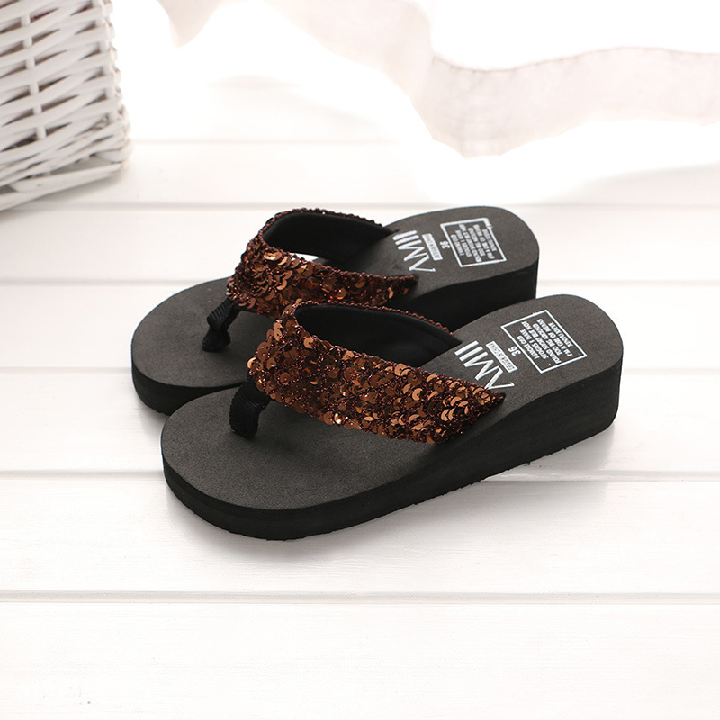 Summer Sequins Slippers Women  - đánh giá và giá Outdoor Lighting For Your House