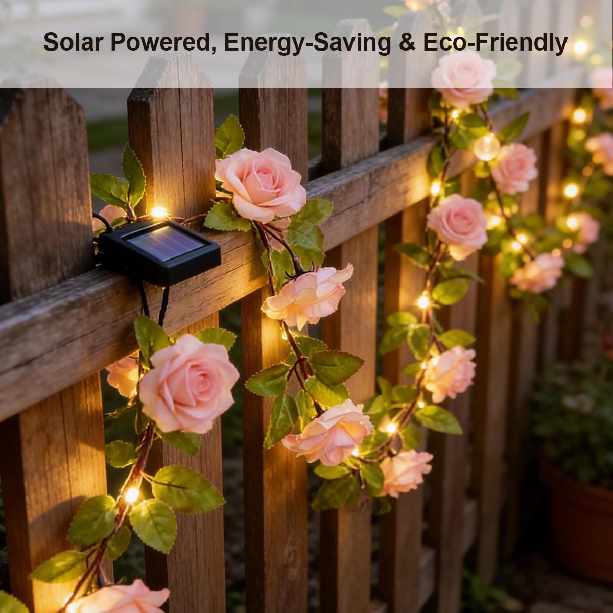 Solar Rose Vine String Light I - đánh giá và giá Solar Fairy String