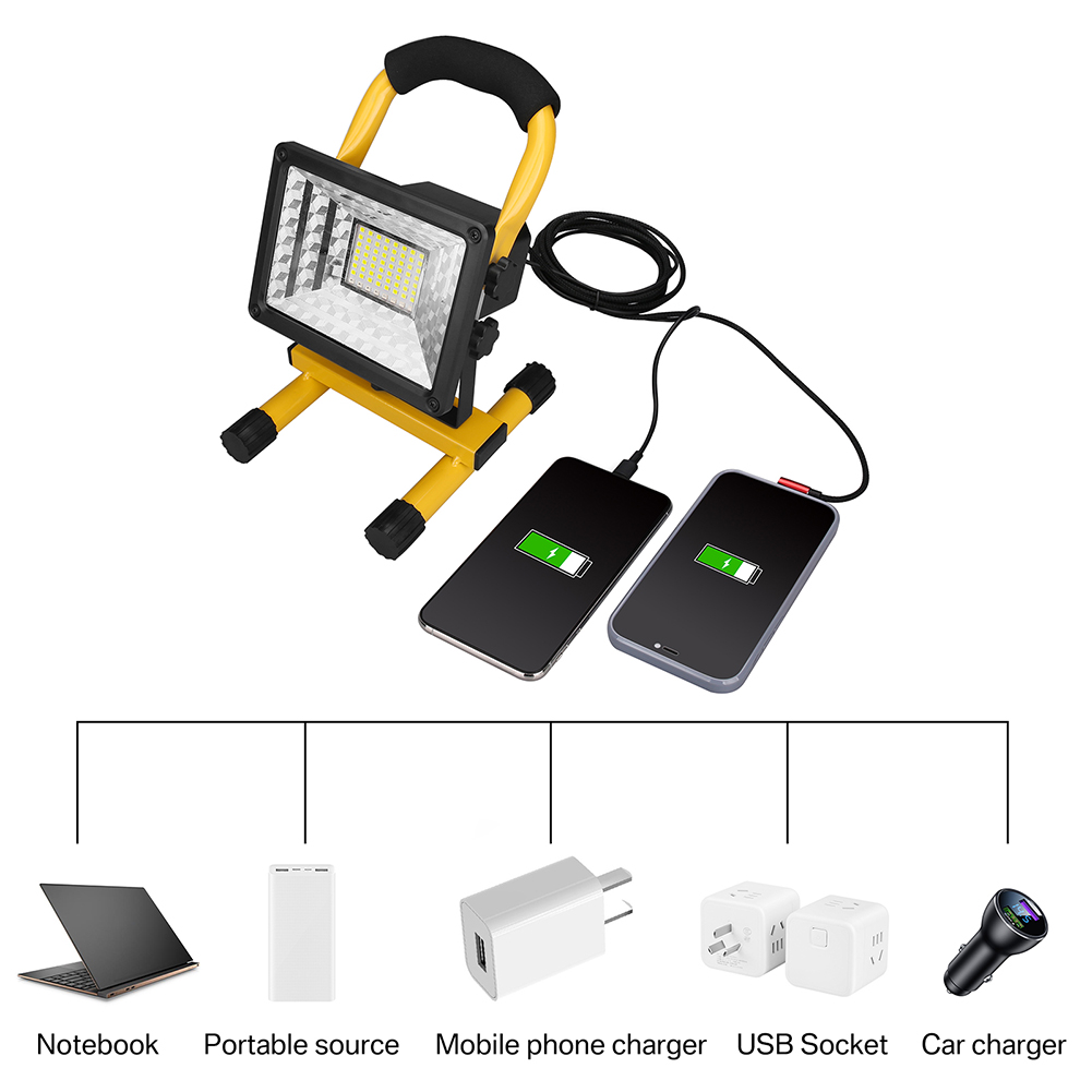 1/2pcs LED Rechargeable Portab - đánh giá và giá Outdoor Lighting Driveway