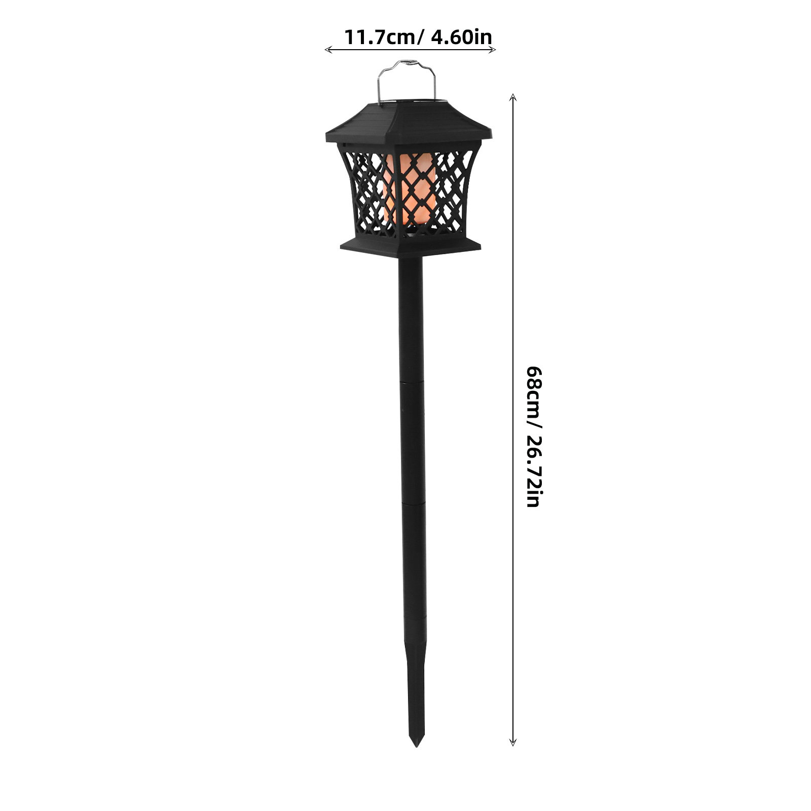 2 Pcs Solar Lights Outdoor Gar - đánh giá và giá Outdoor Lighting Driveway