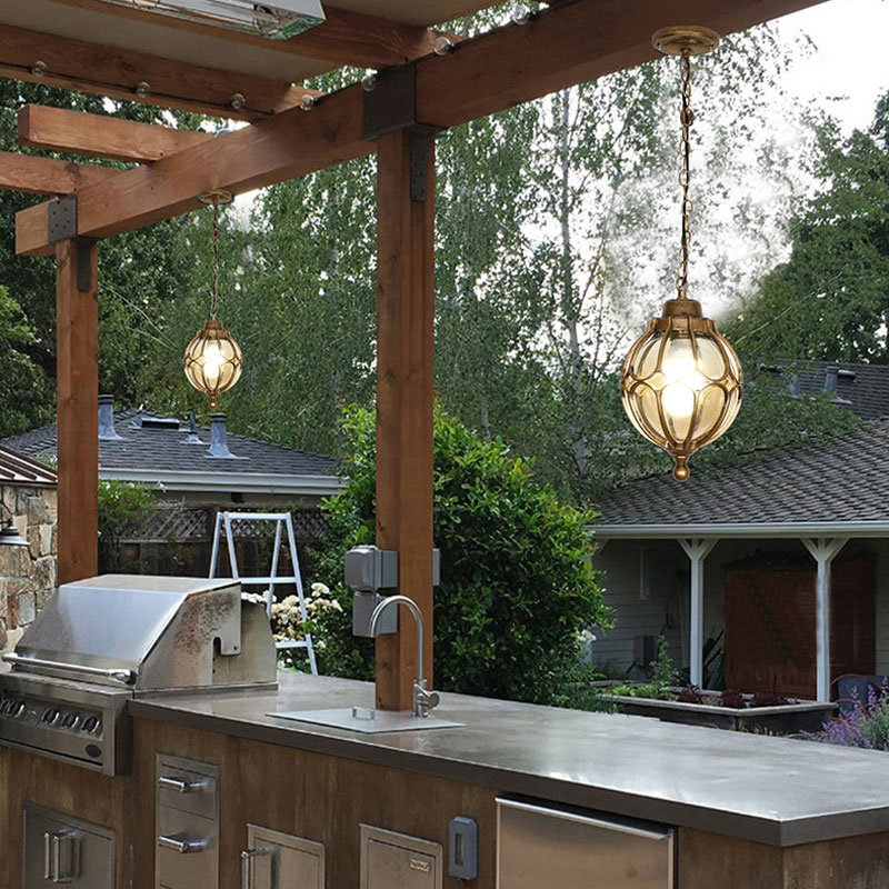 American Waterproof Chandelier - đánh giá và giá Outdoor Lighting On Fence