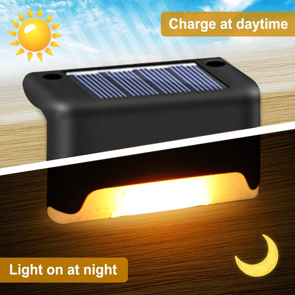 4-20PCS Warm White LED Solar S - đánh giá và giá Outdoor Lighting On Fence