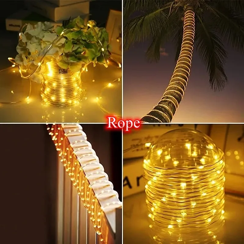 LED Solar Strip Rope Tube Fair - đánh giá và giá Outdoor Lighting On Fence
