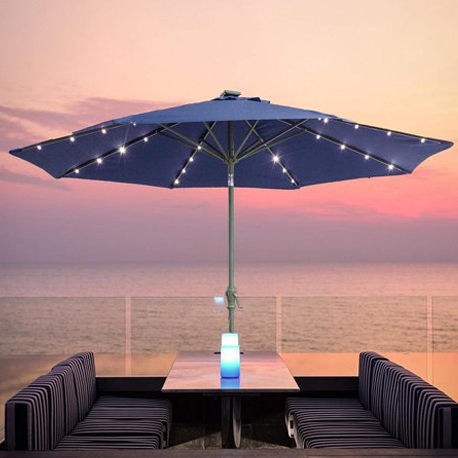 Solar Umbrella String Light 10 - đánh giá và giá Solar Fairy String