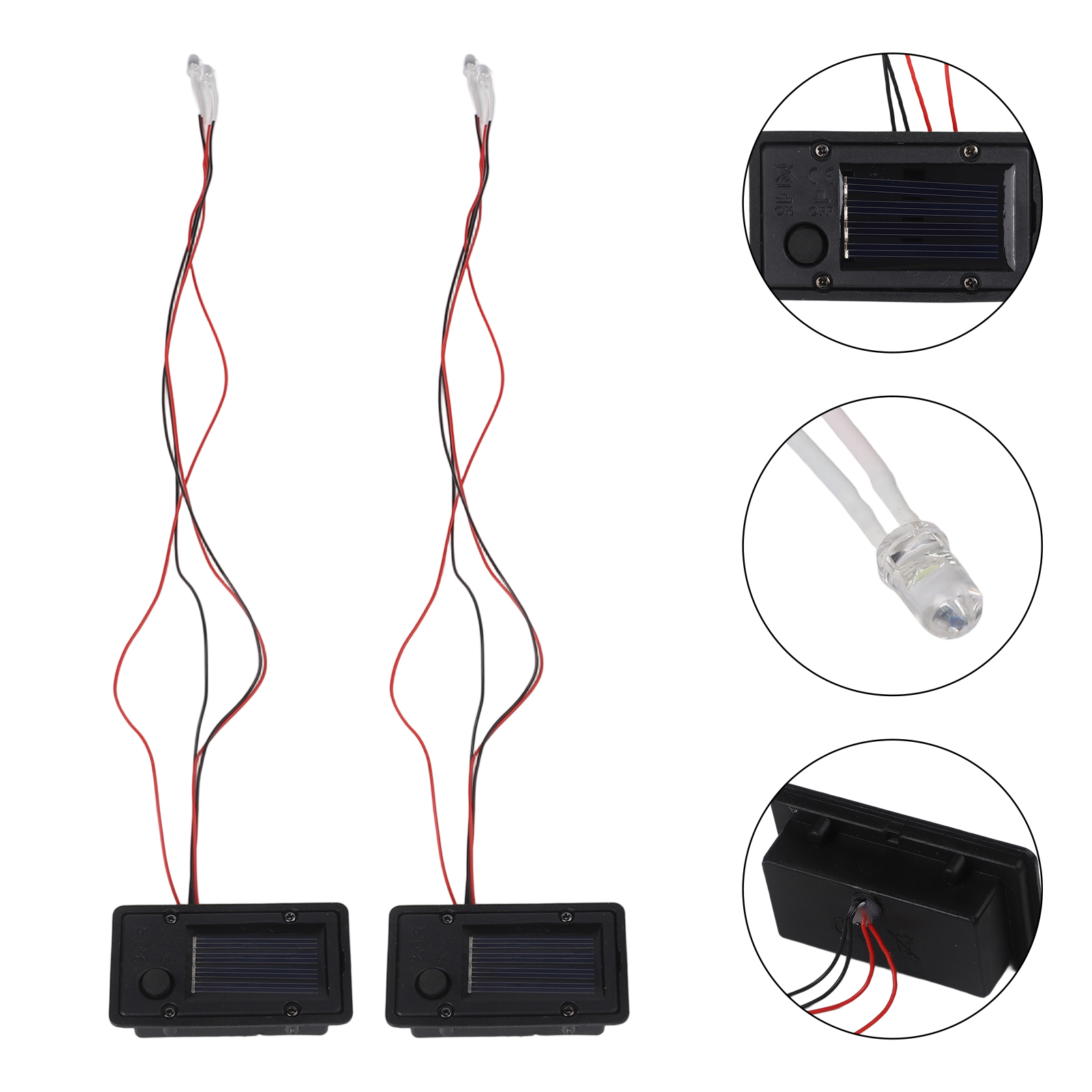 2pcs Solar Light Boxes Replace - đánh giá và giá Outdoor Lighting Driveway