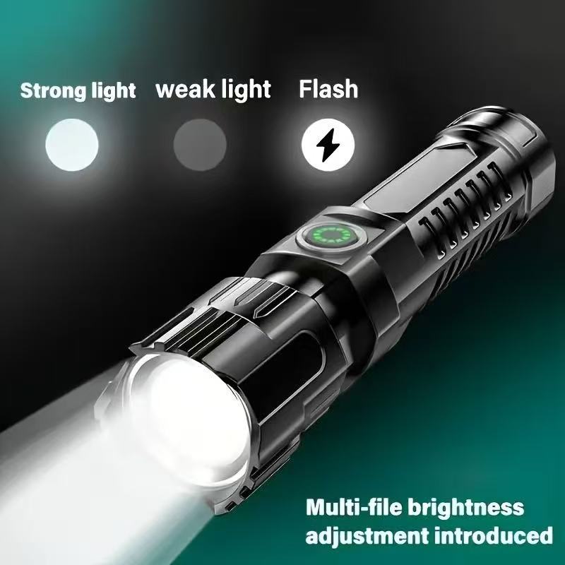 New High-power Led Flashlight  - đánh giá và giá Outdoor Lighting Battery Powered