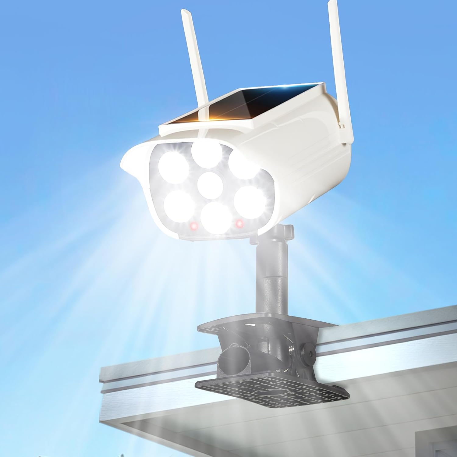 Solar Street Light LED Clip On - đánh giá và giá Outdoor Lighting On Fence