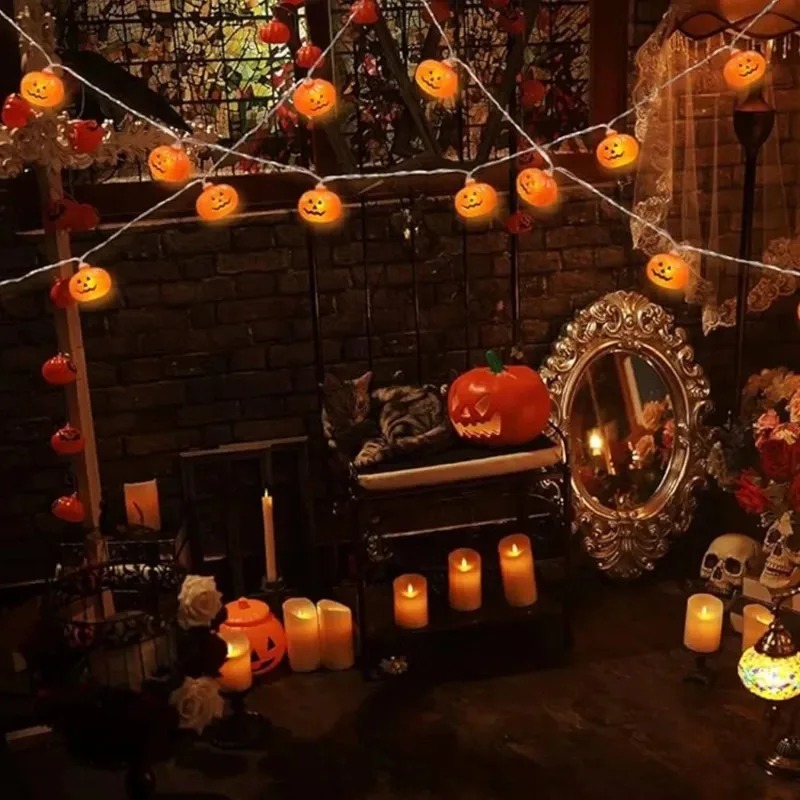 Battery Powered Halloween Pump - đánh giá và giá Outdoor Lighting Battery Powered