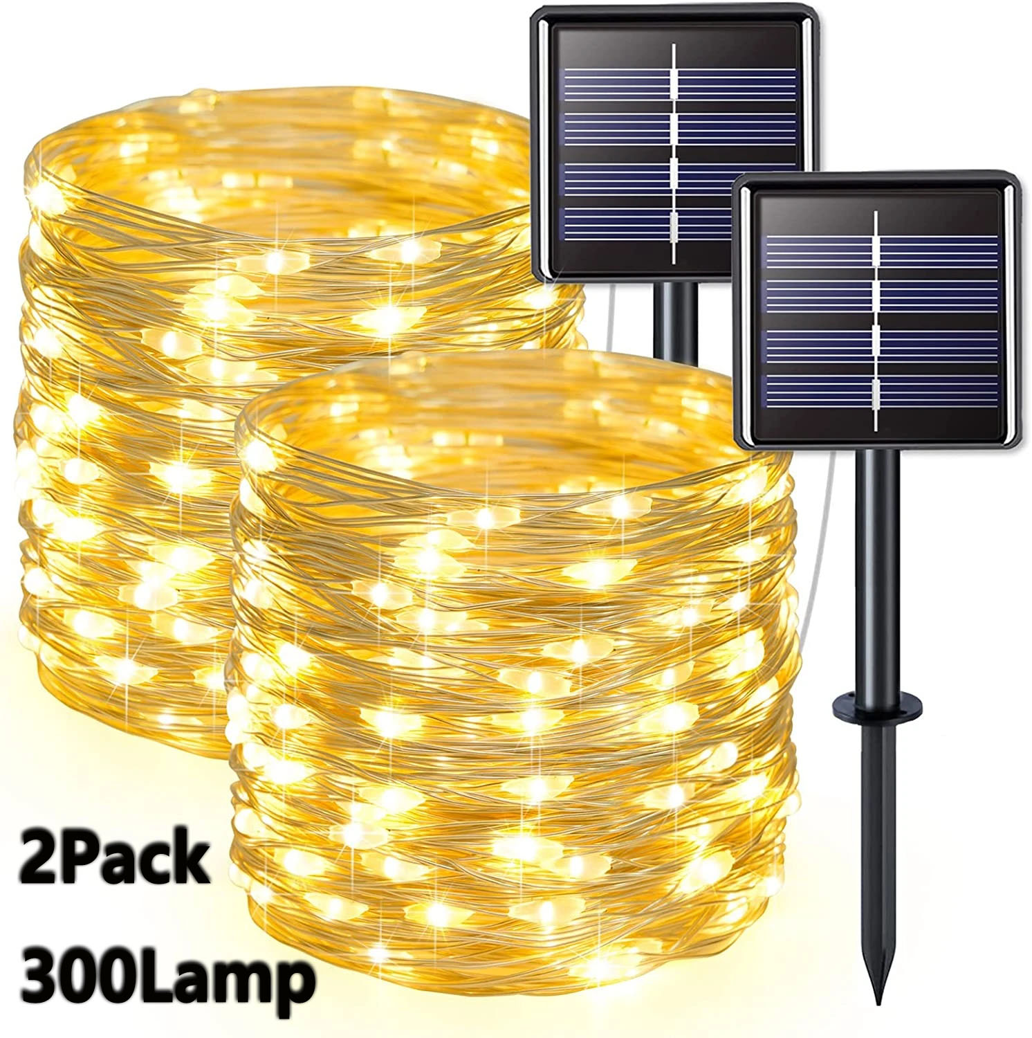 2 Pack Solar Fairy Lights 300L - đánh giá và giá Solar Fairy String