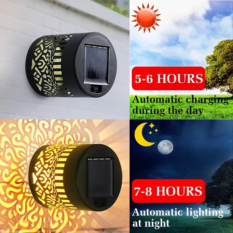 2-Pack Solar Garden Lights IP6 - đánh giá và giá Outdoor Lighting Driveway