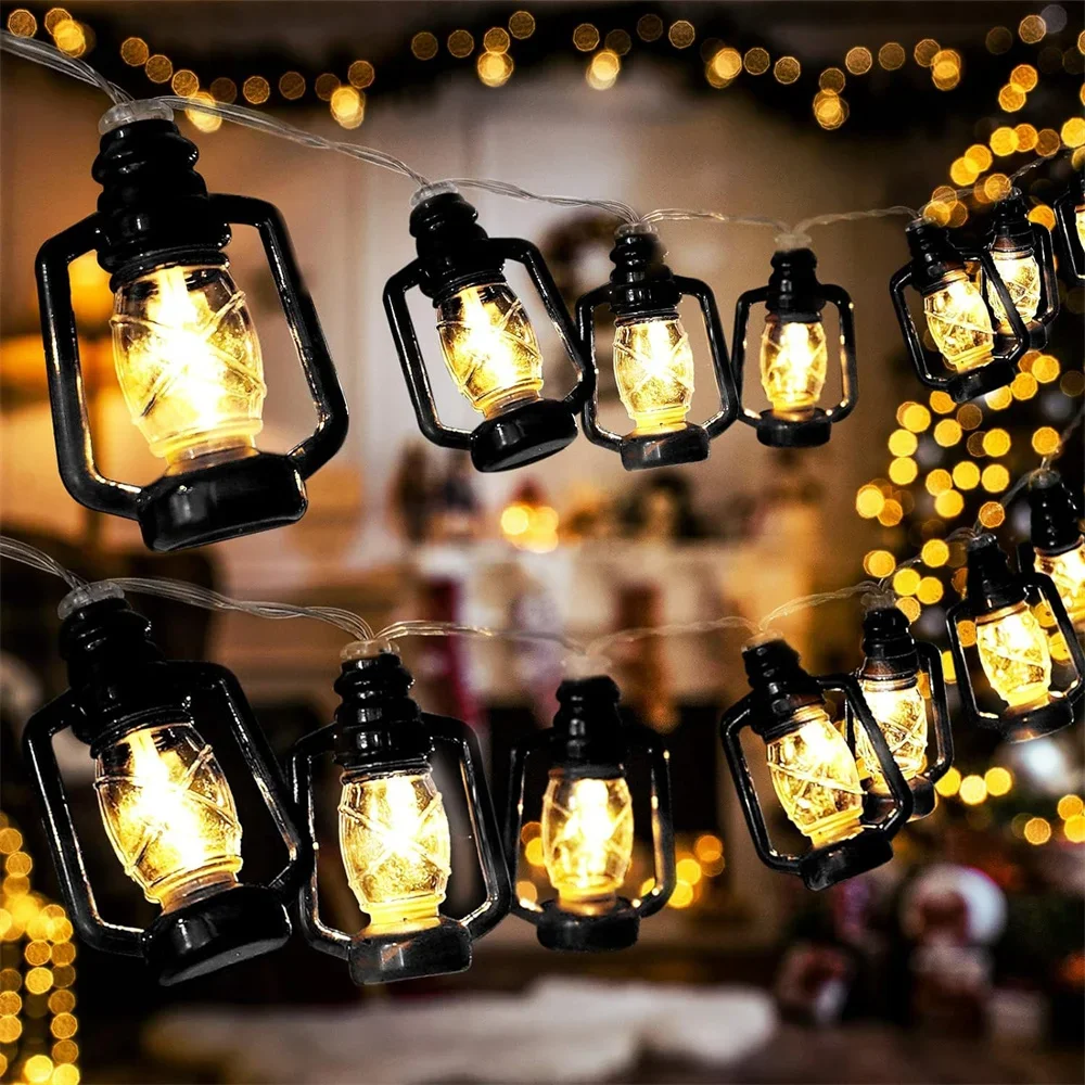 Vintage Kerosene Lamp LED Stri - đánh giá và giá Solar Fairy String