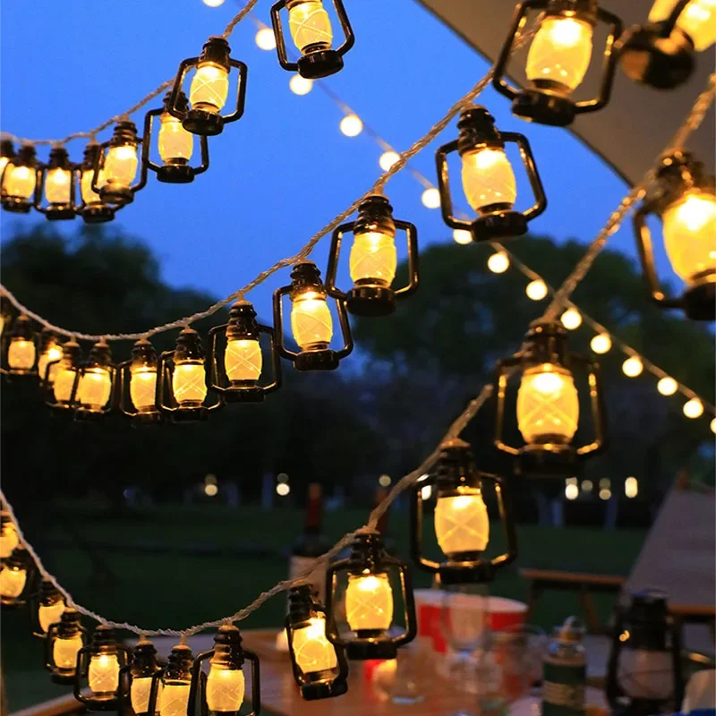 Vintage Kerosene Lamp LED Stri - đánh giá và giá Solar Fairy String