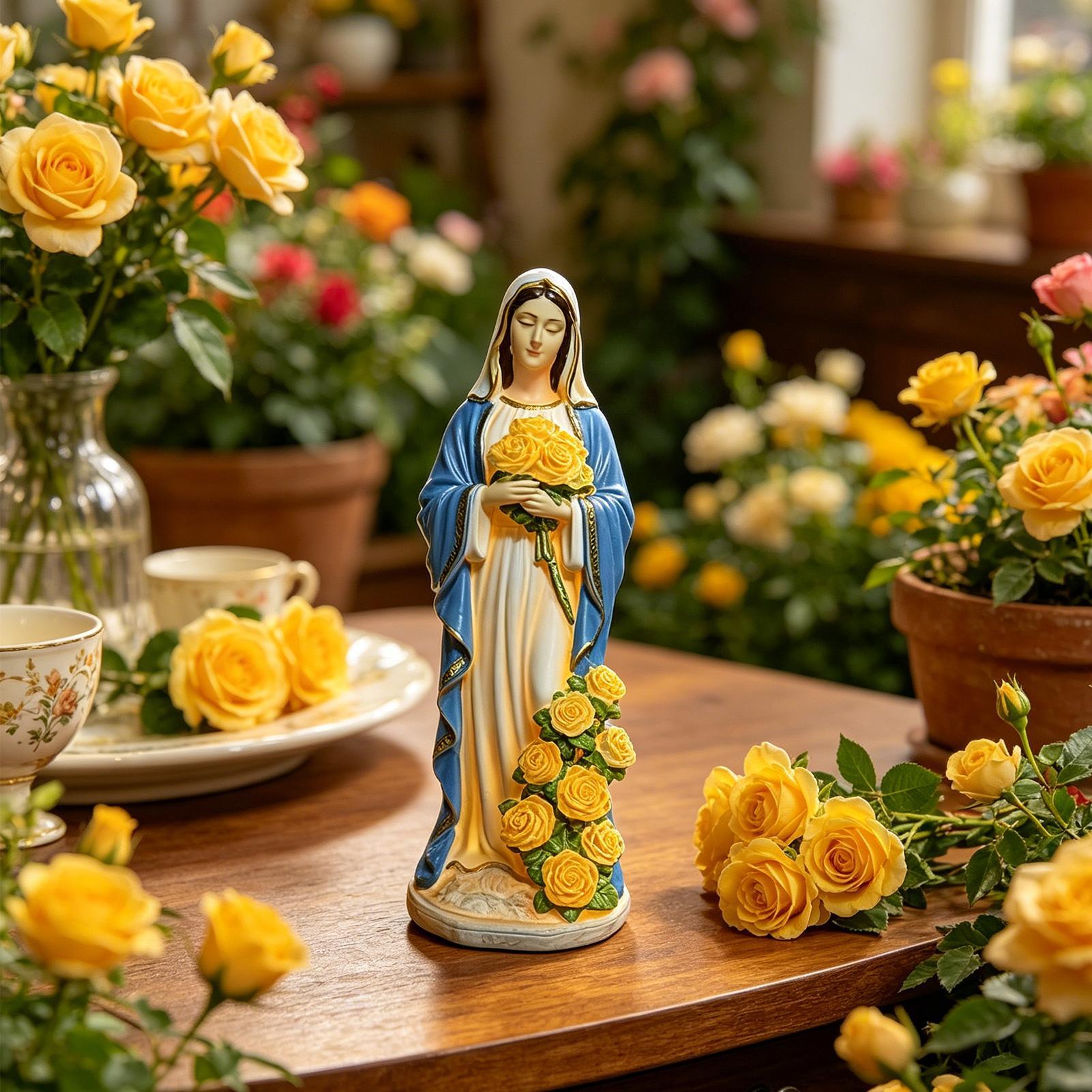 Solar Virgin Mary Statue Outdo - đánh giá và giá Outdoor Lighting Battery Powered