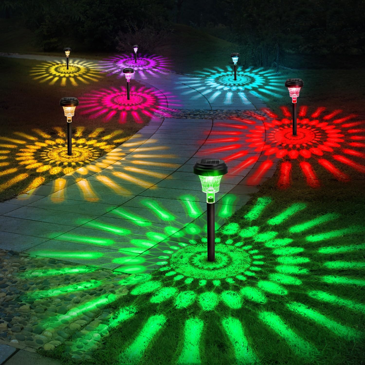 Solar Pathway Lights Outdoor S - đánh giá và giá Outdoor Lighting Driveway