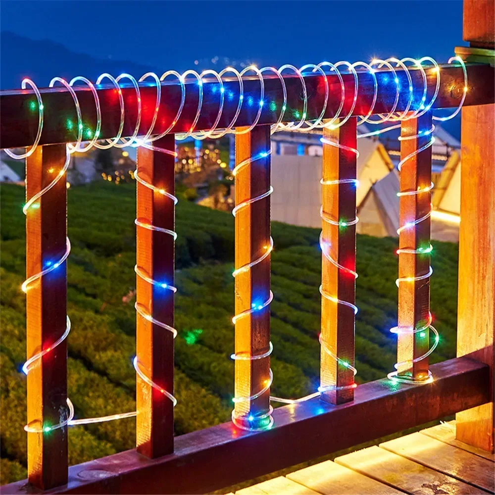 Solar Rope Lights Outdoor Blue - đánh giá và giá Solar Fairy String