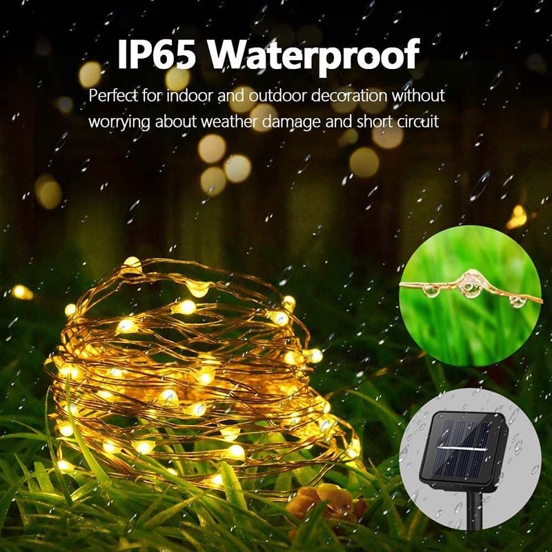 Outdoor LED Solar Fairy String - đánh giá và giá Solar Fairy String