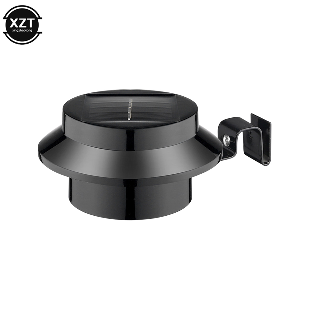 3 LED Solar Spot Garden Round  - đánh giá và giá Outdoor Lighting On Fence