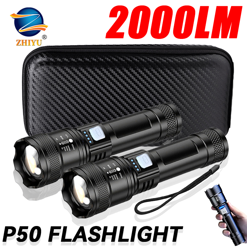Tactical LED Flashlight 2000LM - đánh giá và giá Outdoor Lighting Brands