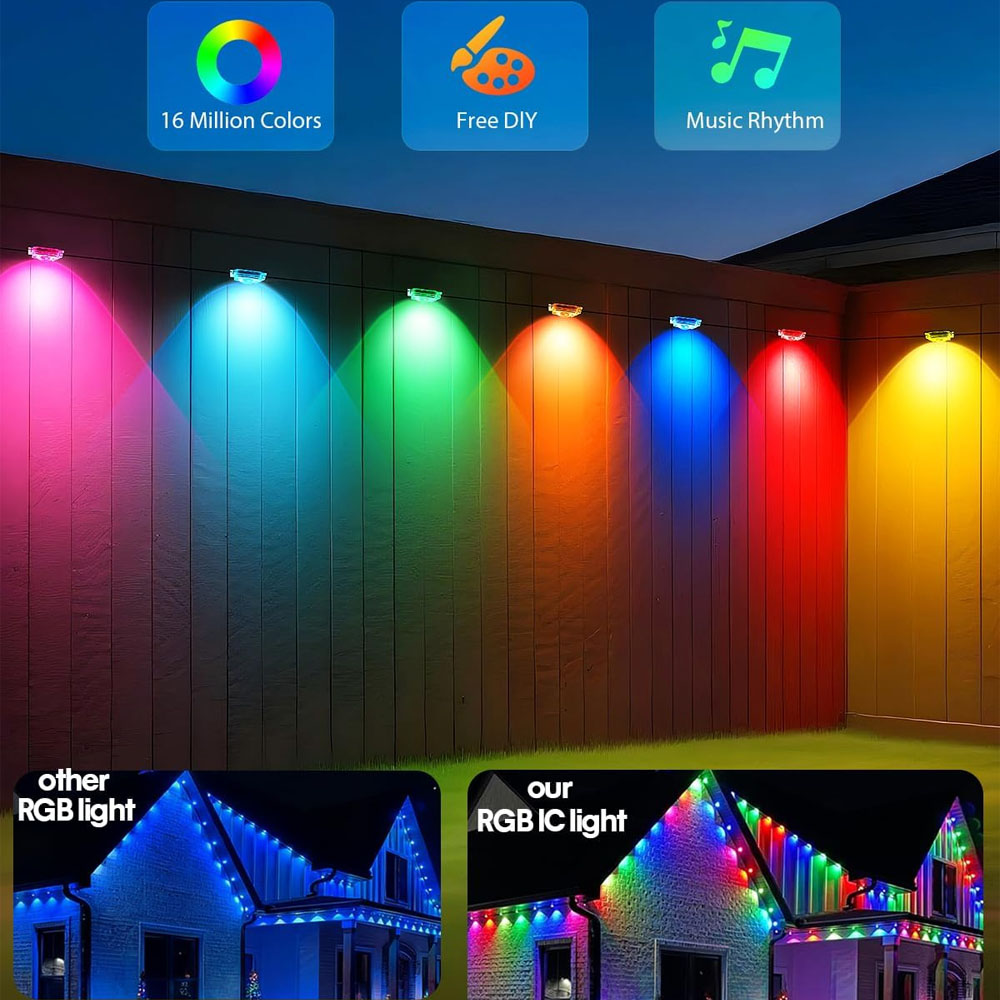 Permanent Outdoor Eaves Lights - đánh giá và giá Outdoor Lighting Remote Control