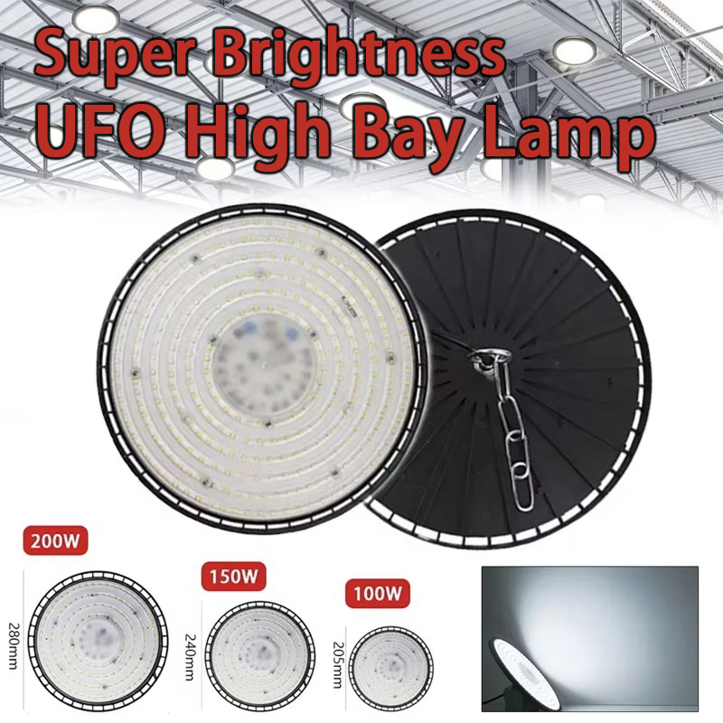 100-200W LED Industrial UFO Hi - đánh giá và giá Outdoor Lighting Warehouse
