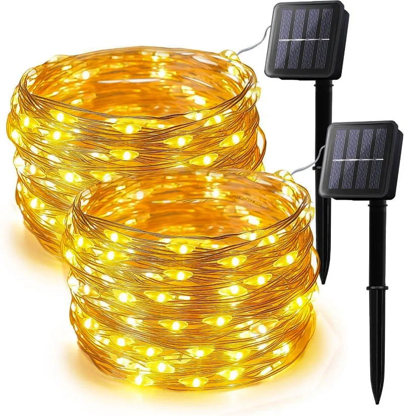 Solar Fairy Lights Outdoor Wat - đánh giá và giá Solar Fairy String